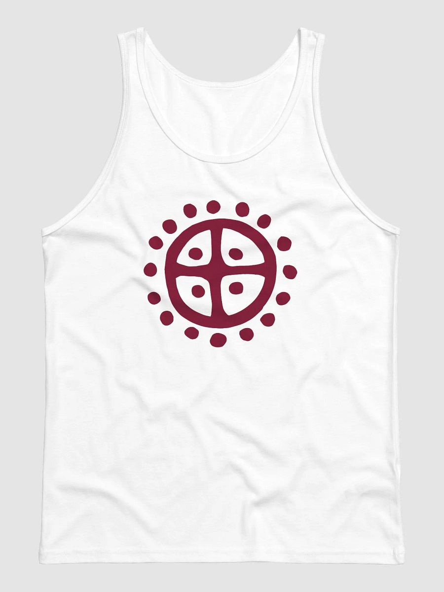 Burgundy Solar Wheel Men's Tank Top product image (2)