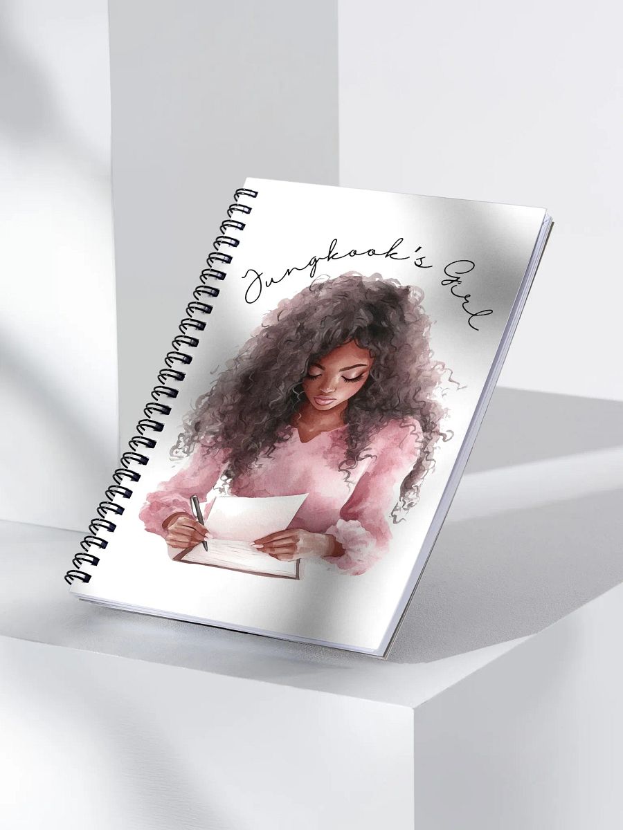 Curly Reflections Spiral Notebook product image (3)