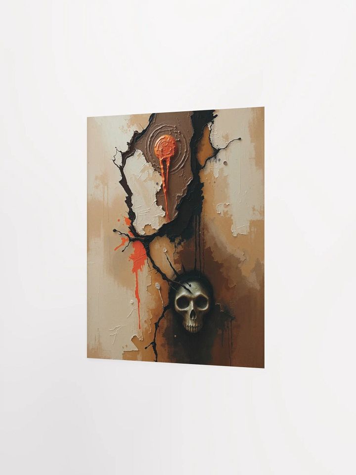 Emerging Skull Abstract Poster product image (9)
