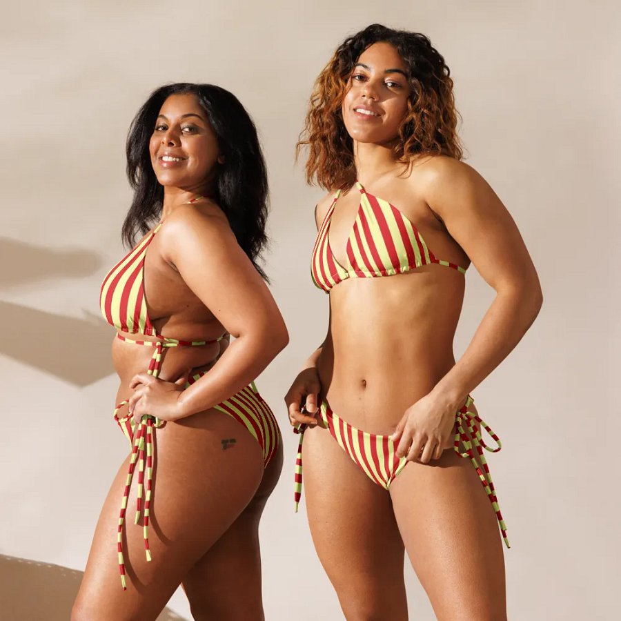 Sunshine Stripes Bikini Set product image (11)