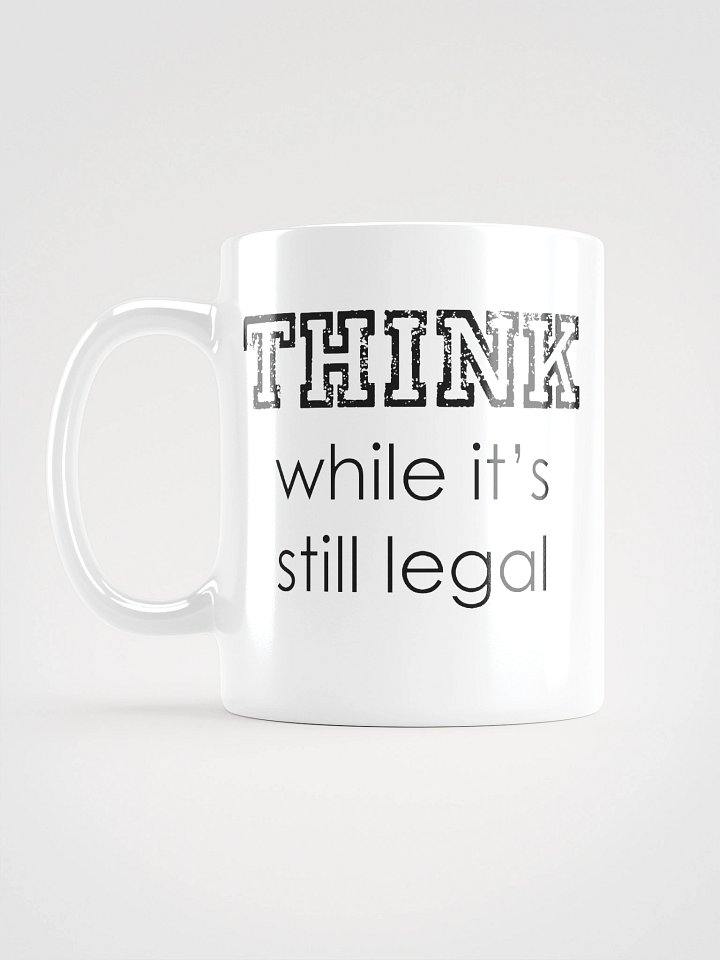THINK glossy mug product image (1)