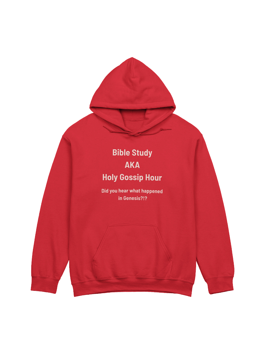 Bible Study: AKA Holy Gossip Hour | Funny Christian Hoodie Inspired by Genesis Drama product image (33)