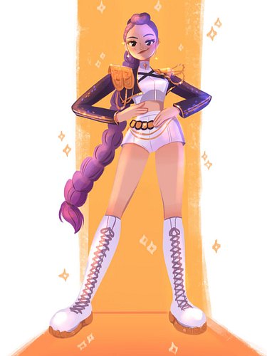 If you haven’t seen K pop Demon Hunters, I highly recommend seeing it!!! It’s so good! 
.
This is one of 3 pieces! I want to ...