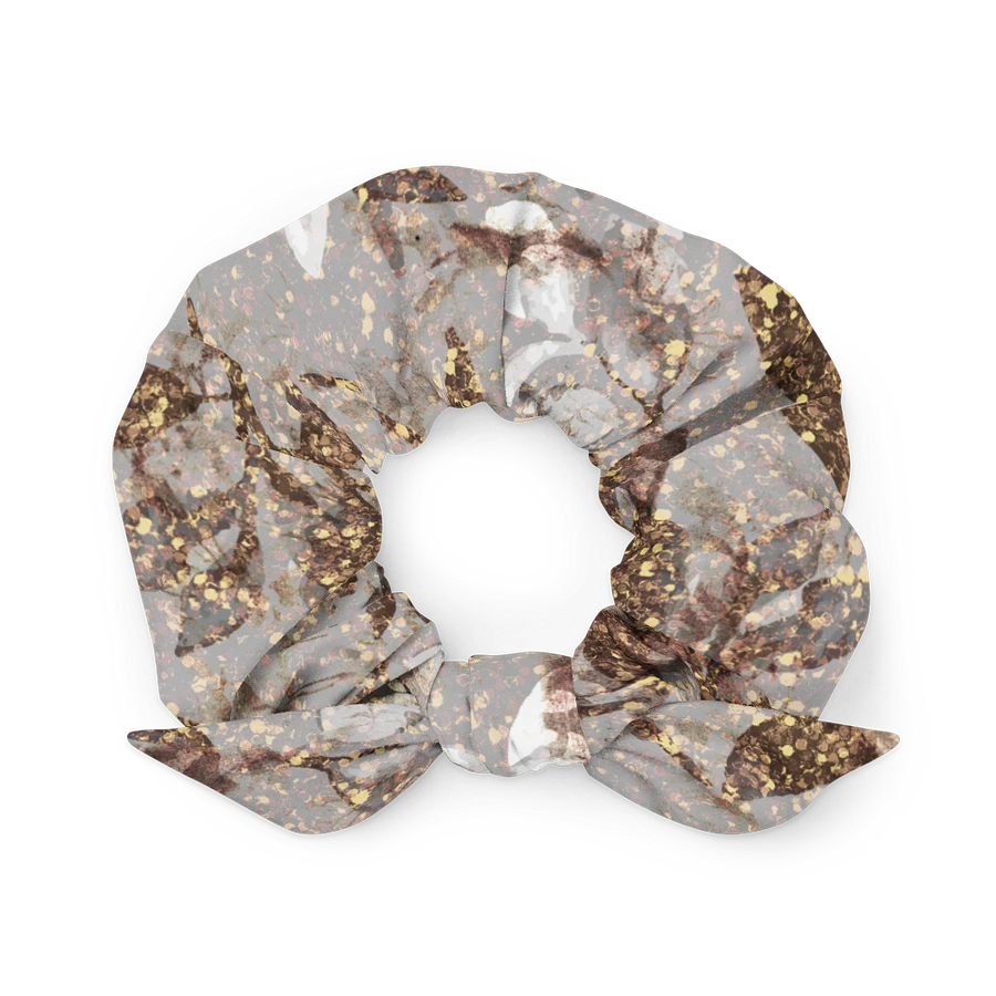 Golden Leaf All-Over Print Scrunchie product image (4)