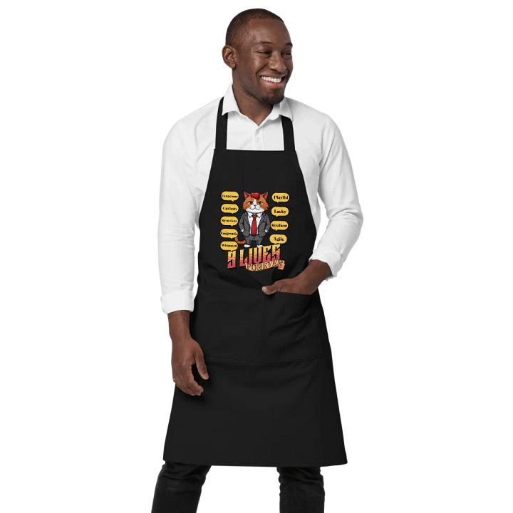 9 Lives Forever Persona Cat Apron product image (1)