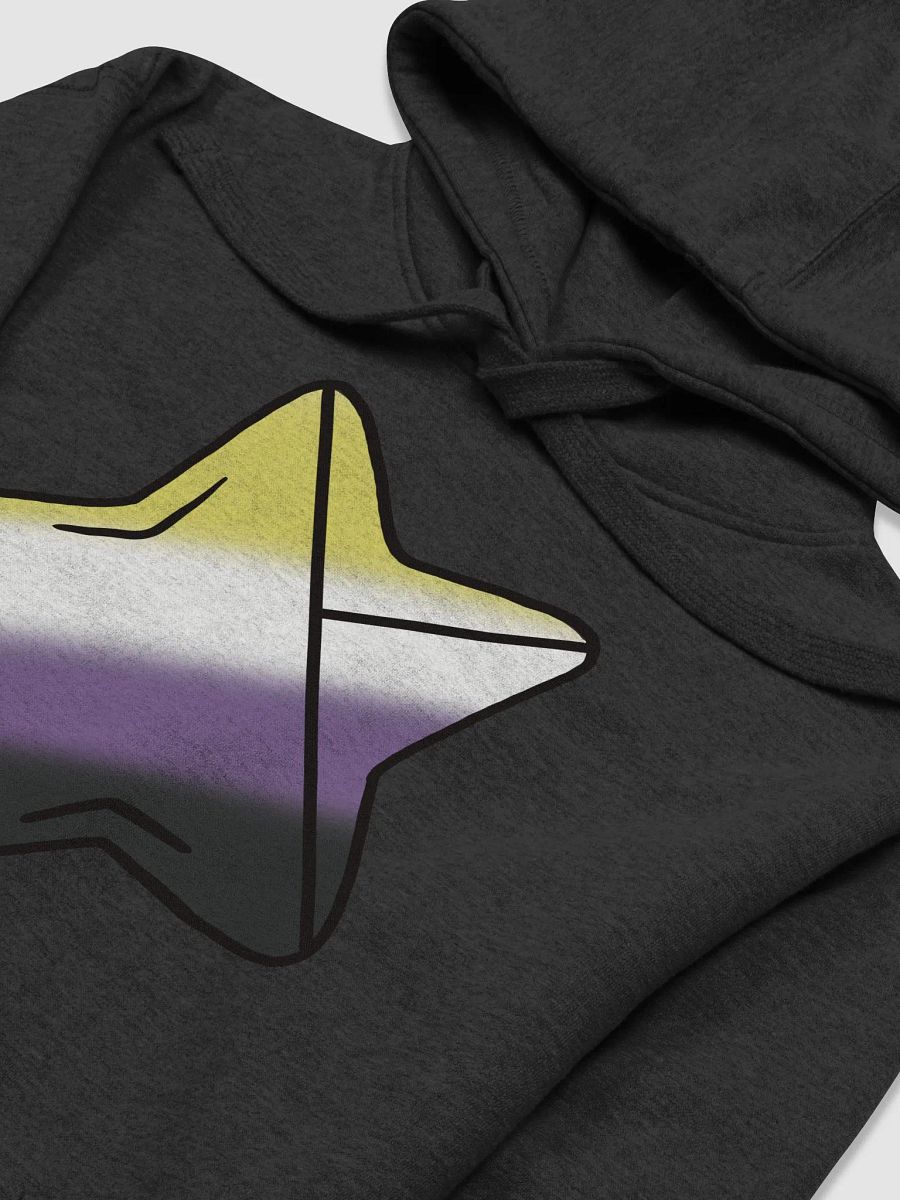 Non Binary Pride Folding Star Hoodie product image (27)