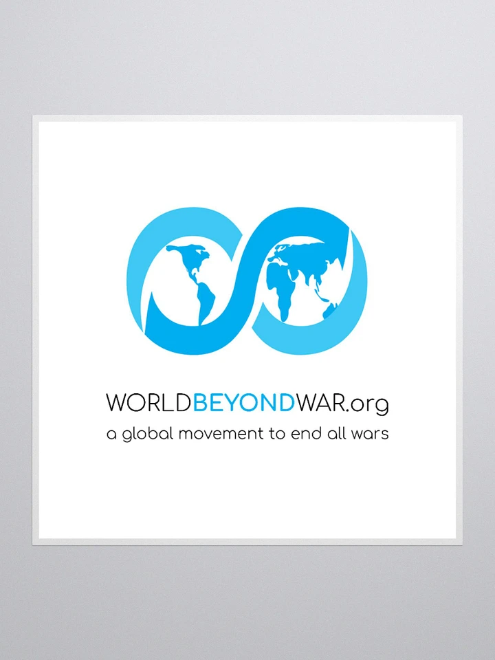 World BEYOND War Sticker product image (1)