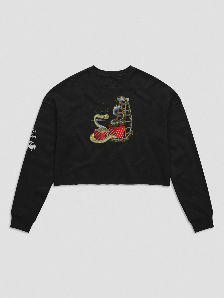 Snake Mistletoe - Crop Sweatshirt - 🐍 🎄 product image (1)