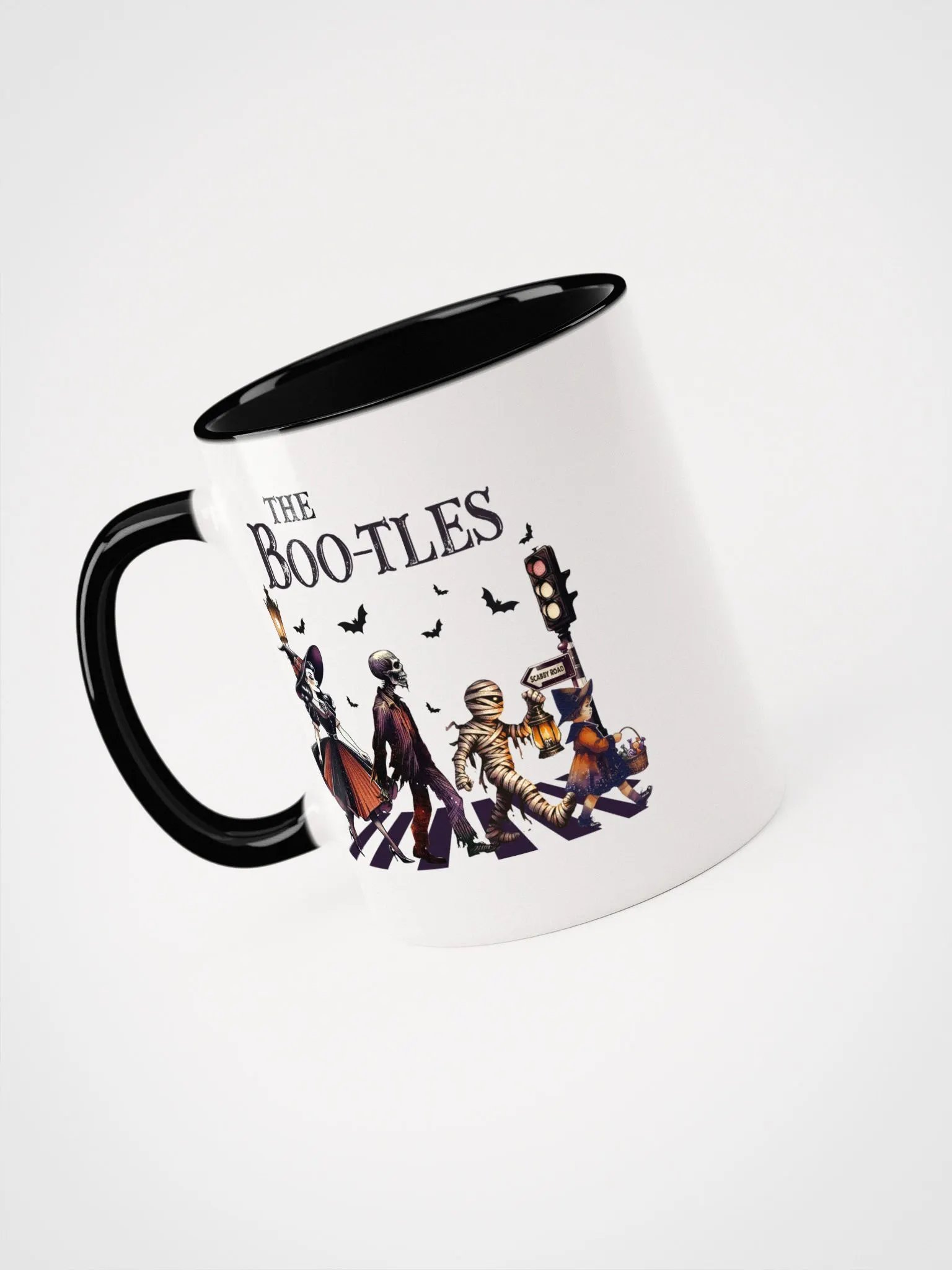 The Boo-tles Retro Halloween Parody Ceramic Mug product image (4)