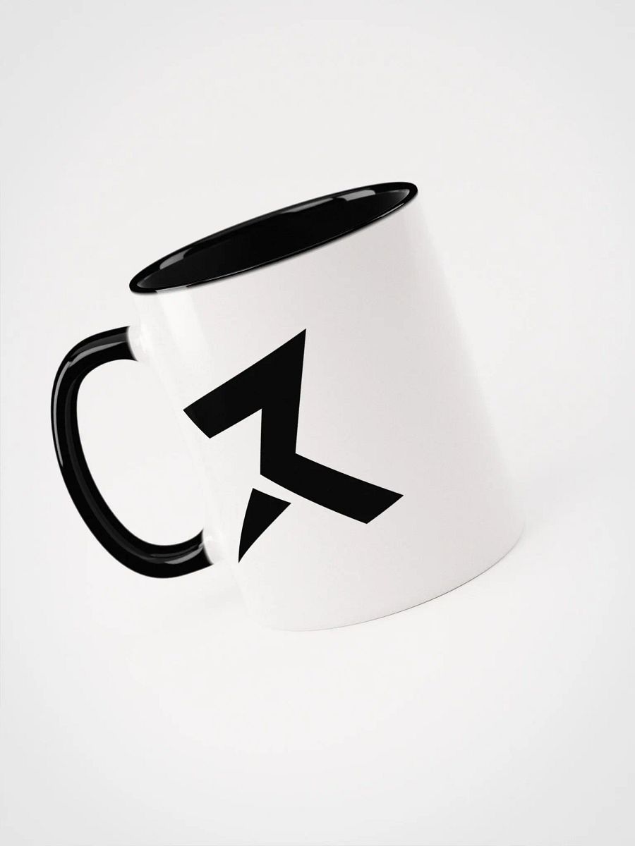 BLACK & WHITE "R" MUG product image (1)