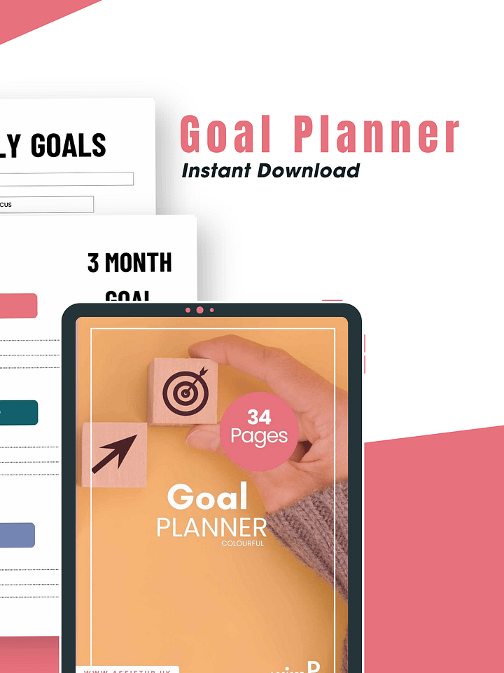Colorful Goal Planner product image (2)