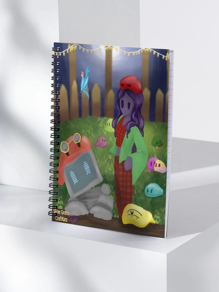 Slime Grotto Notebook product image (4)