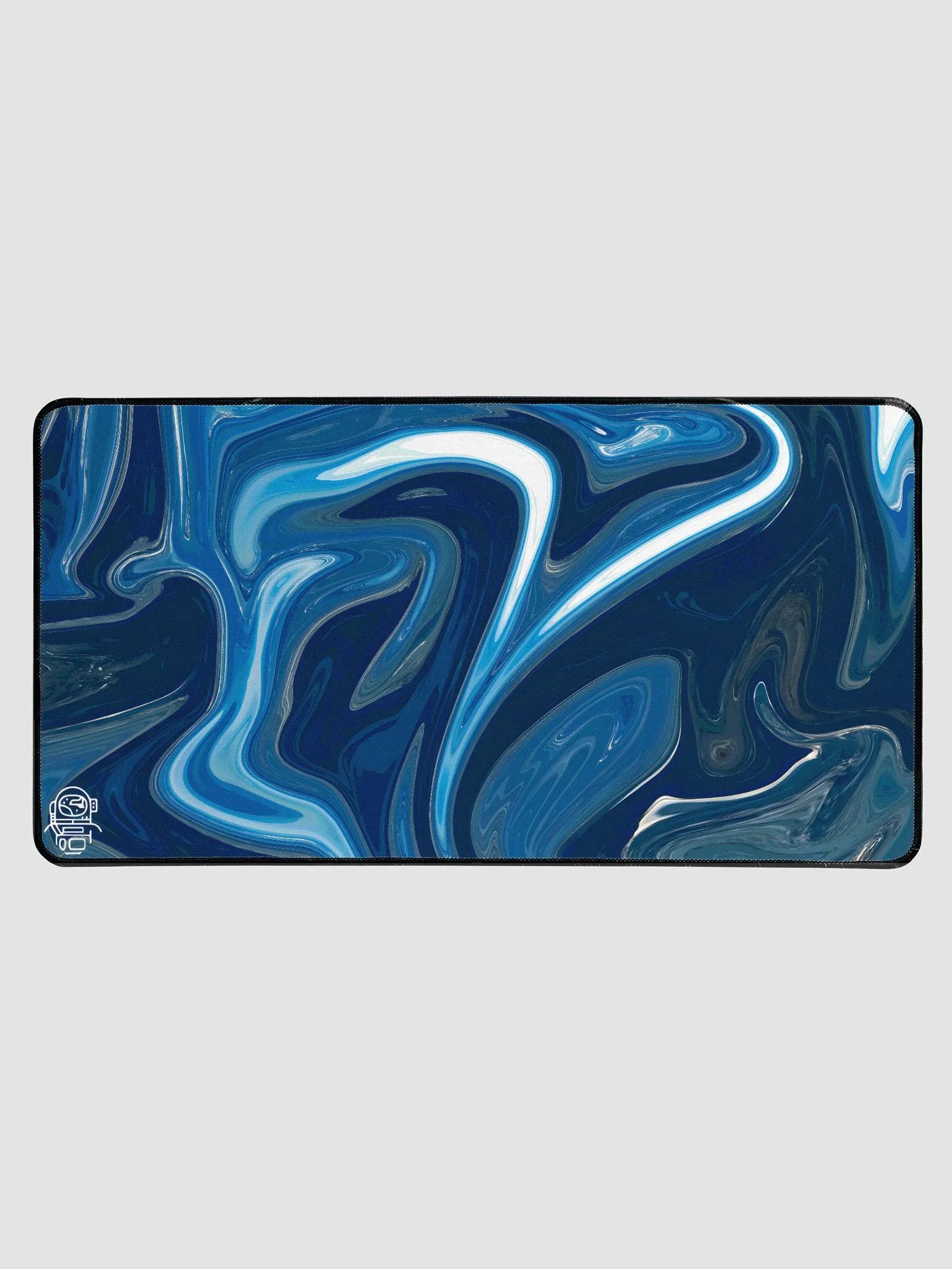 Liquid Blue Dynamic Mouse Pad product image (1)