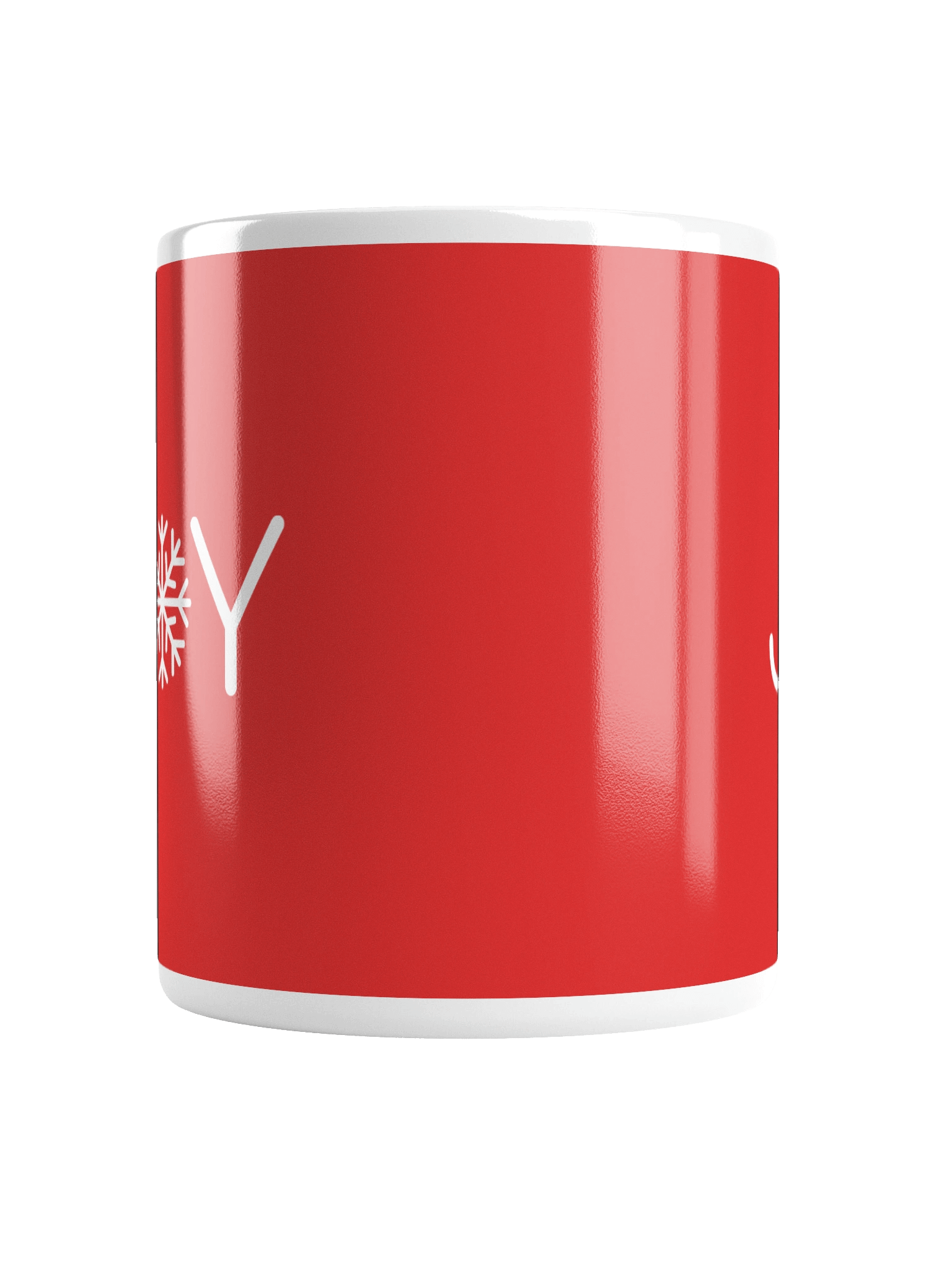 JOY Snowflake Mug - RED product image (6)