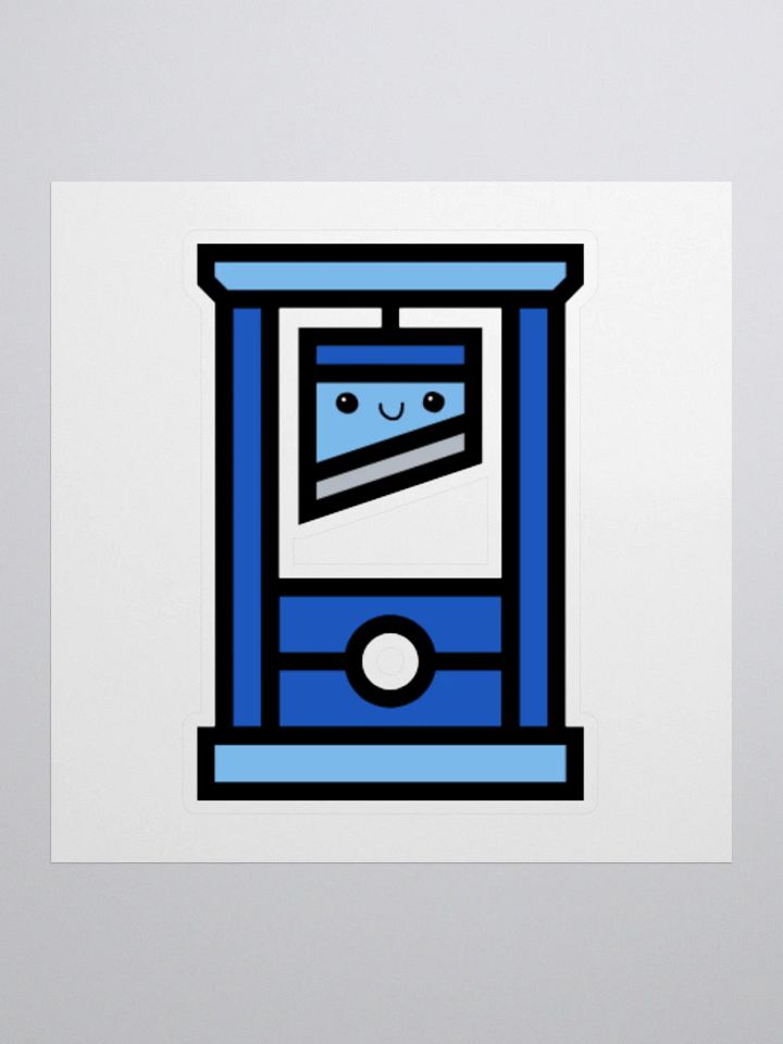 Blue Slicer Sticker product image (2)