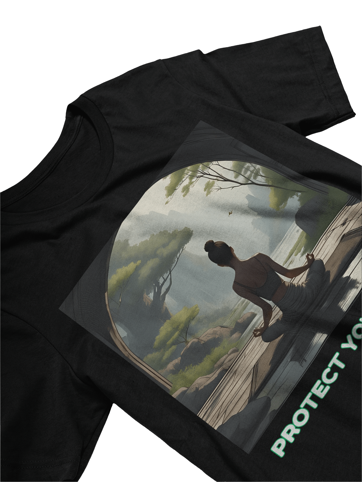 Protect Your Peace – Minimal Mindfulness Tee for Calm & Confidence product image (24)