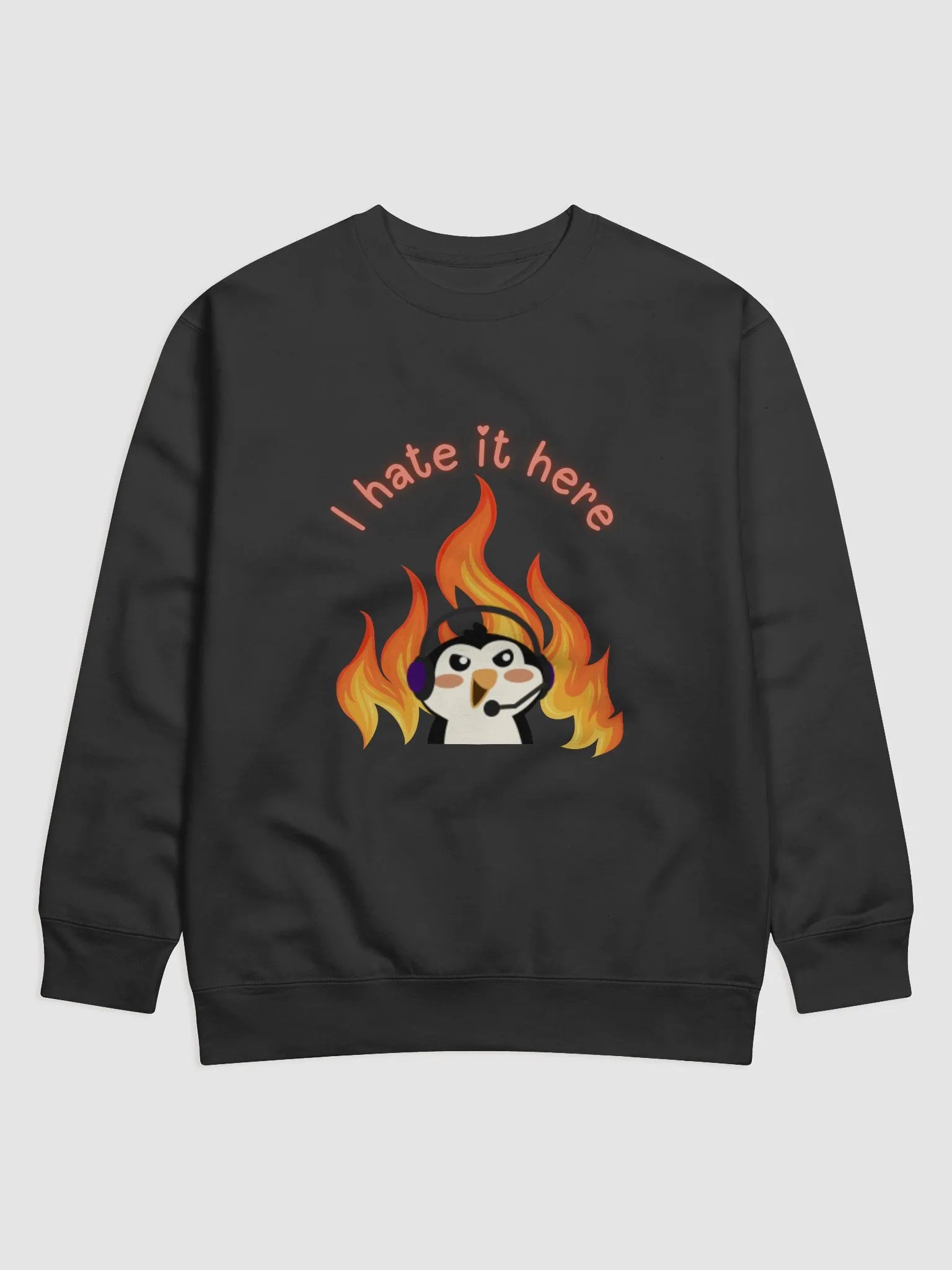 I hate it here Flames sweater product image (1)
