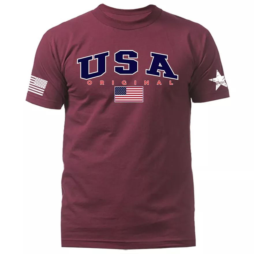 USA Original US Flag American Pride Patriot Patriotic Graphic T-shirt product image (2)