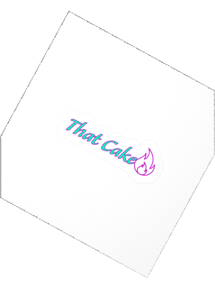 That Cake Fire Sticker product image (2)