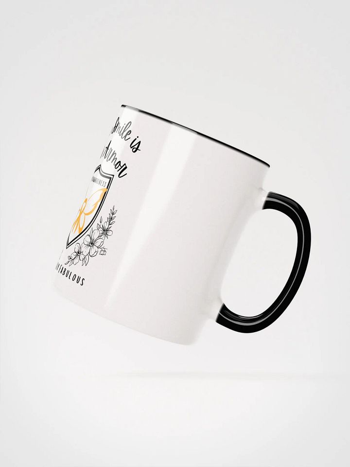Your Smile is Your Armor Mug- Choose your color product image (2)