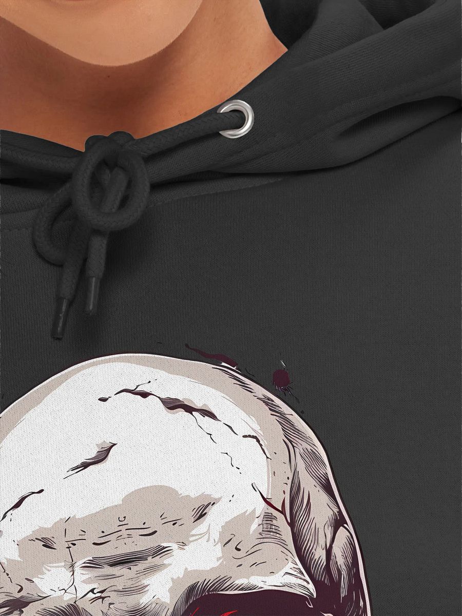 Glowing Skull Graphic Premium Hoodie product image (7)
