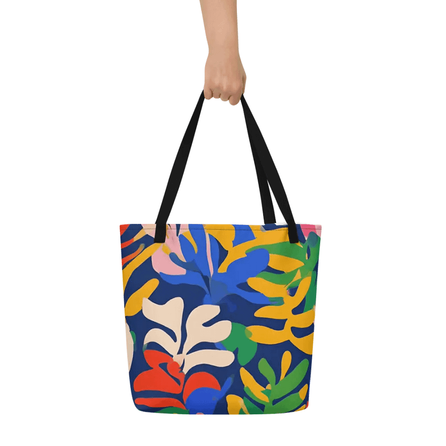 vibrant matisse multicolor Tote for Arty moms friends students product image (6)