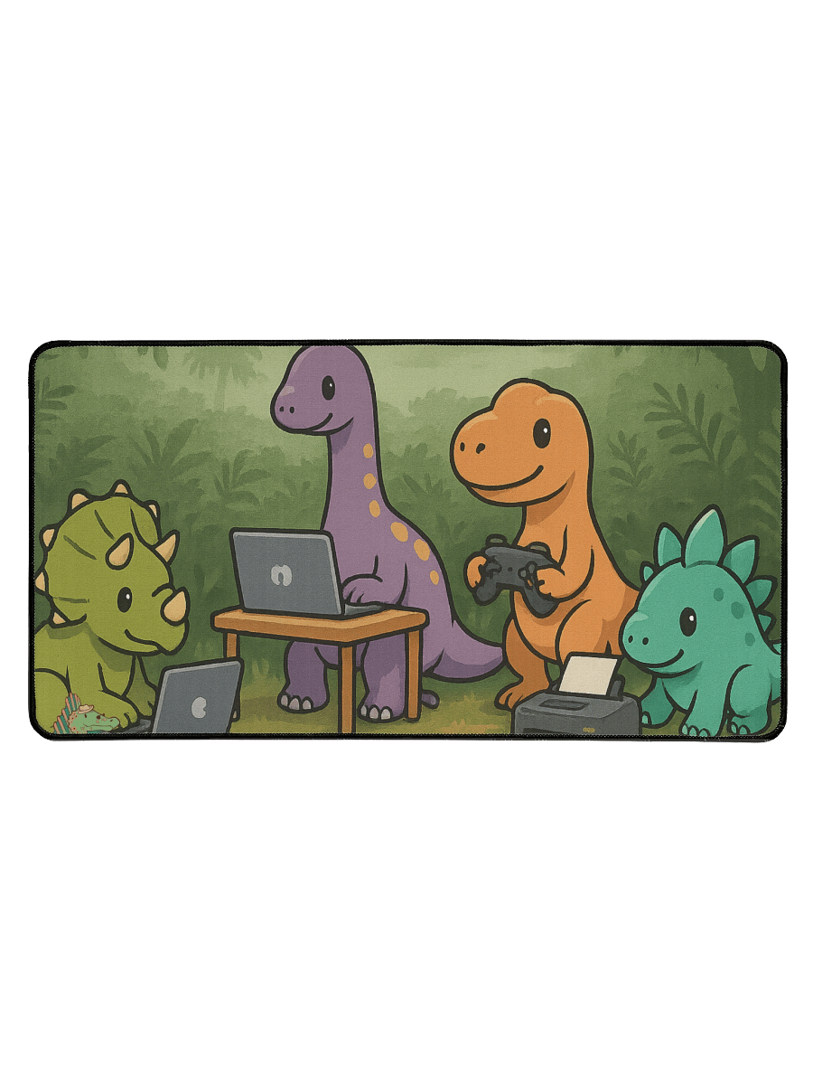Dino Tech Desk Mat product image (1)