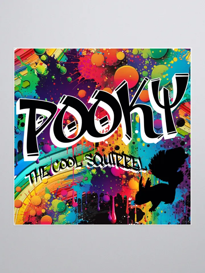 Pooky's Graffiti Kiss Cut Stickers product image (2)
