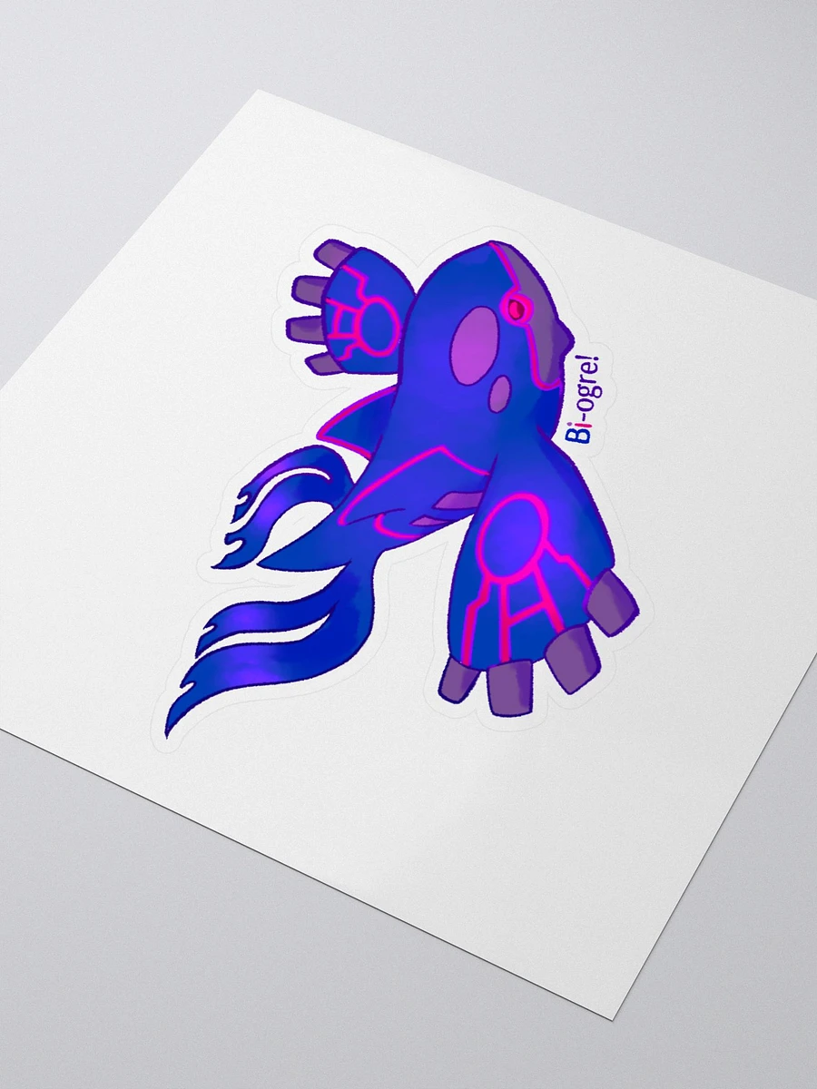 Bi-ogre Sticker! product image (3)