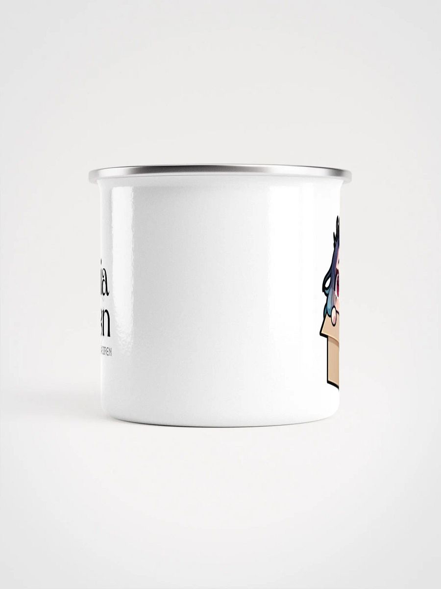 Lily Cyren "In a Box" + Logo - Enamel Mug (12oz / 355ml) product image (3)