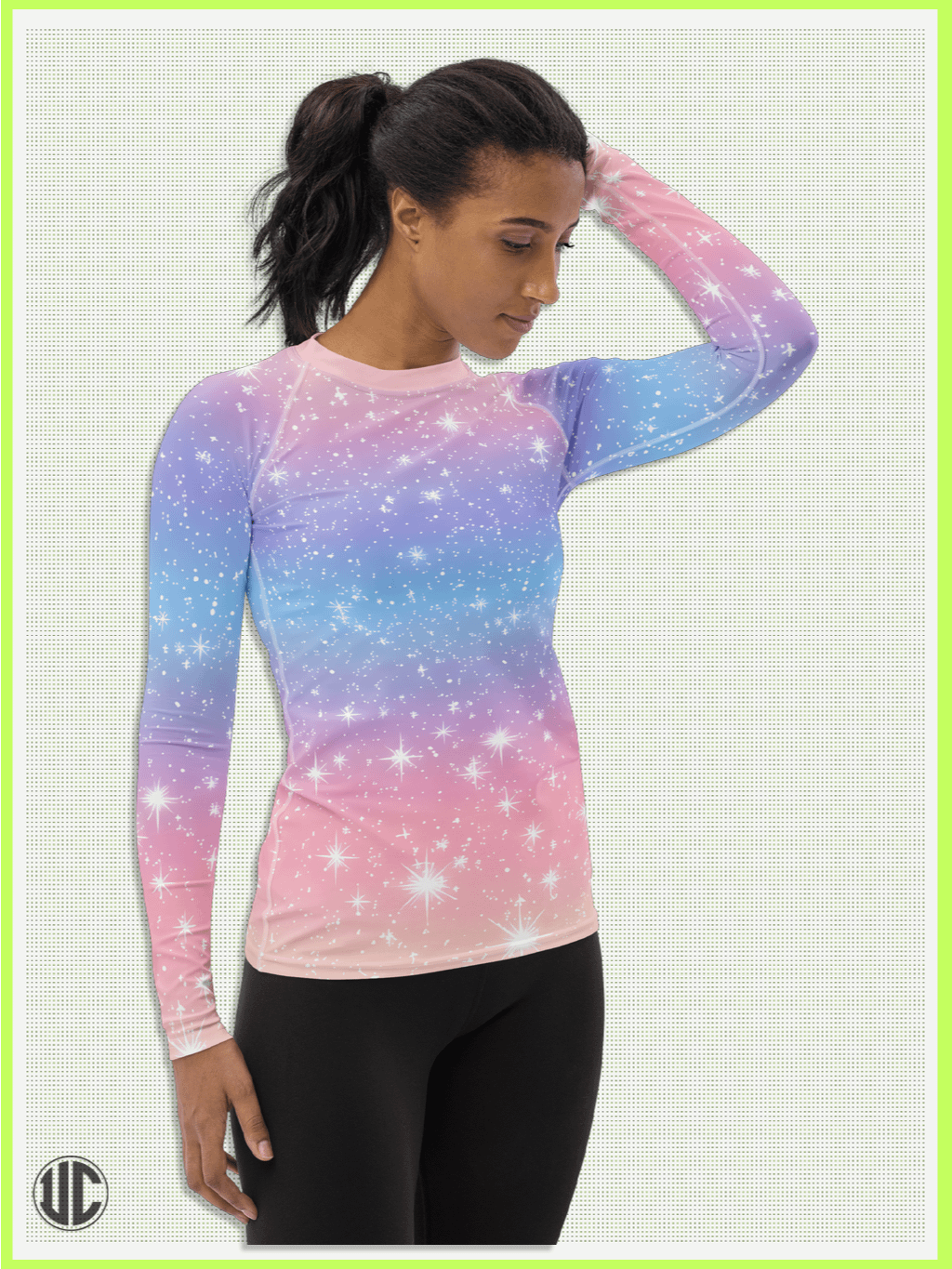 Stardust Daydream – Women’s Rash Guard product image (1)