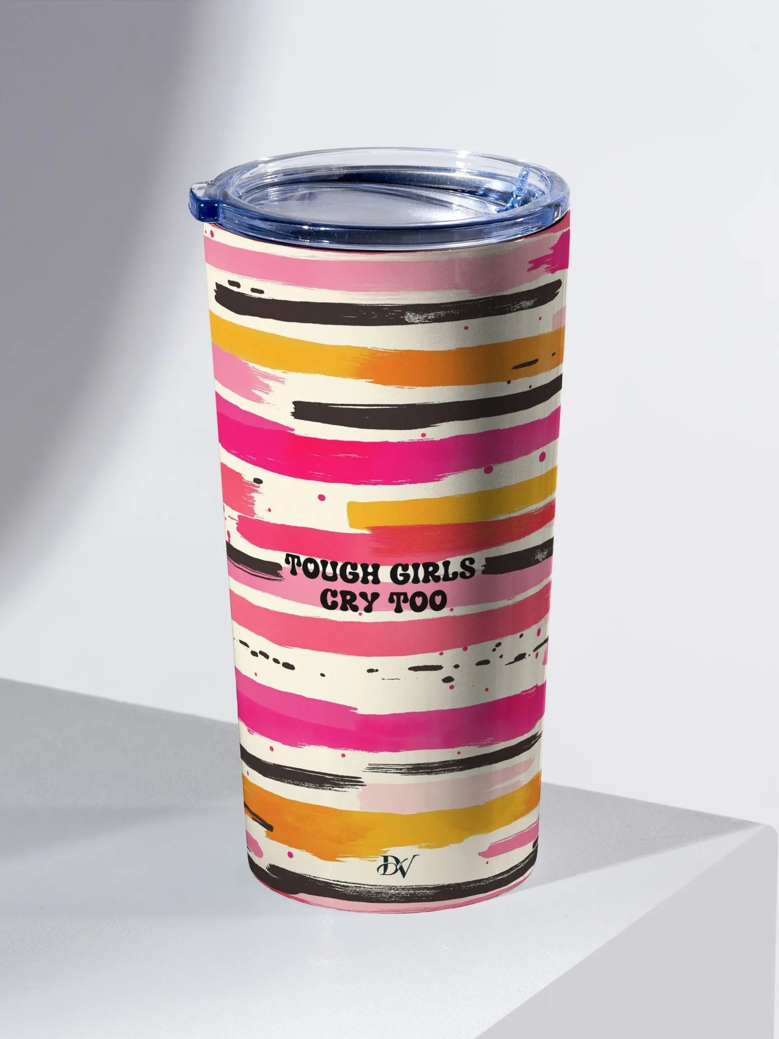 Tough Girls Cry Too Tumbler product image (2)