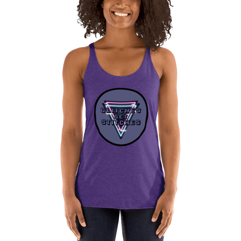 Glitches Get Stitches Ladies Tank product image (2)
