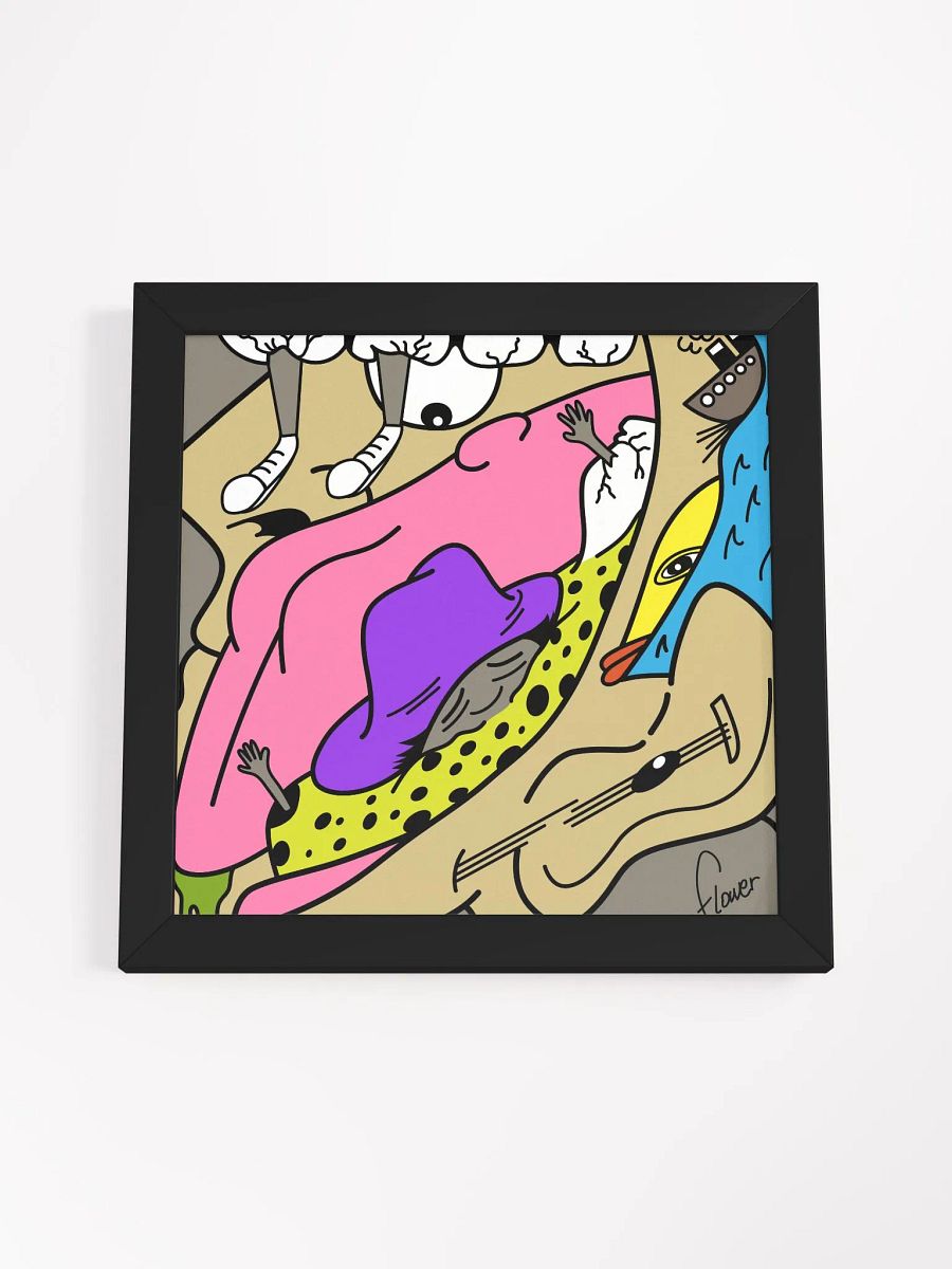 Purple Hat Framed Poster product image (4)