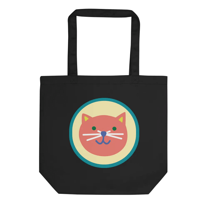 Whiskered Wonder Eco Tote Bag product image (2)