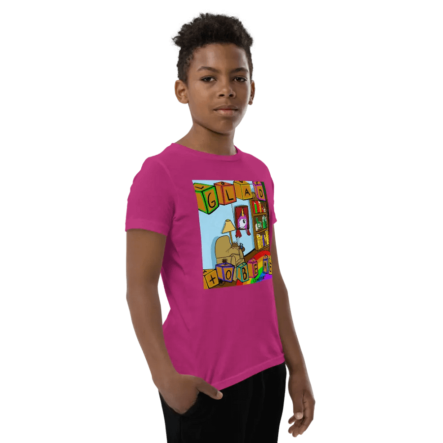 Glad To Be Me youth T product image (9)
