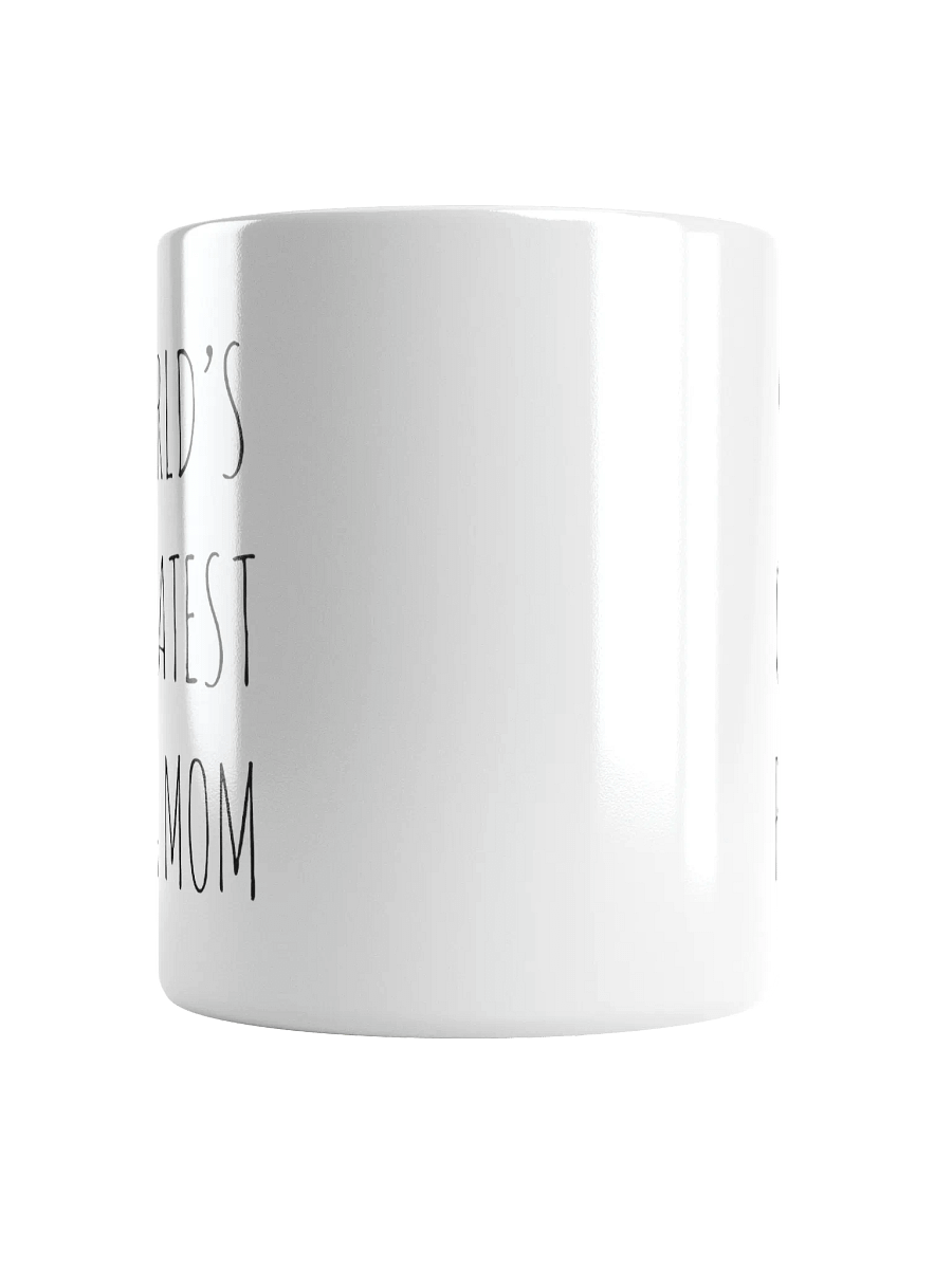 World's Greatest Pug Mom Minimalist Rustic Chic Mug product image (6)