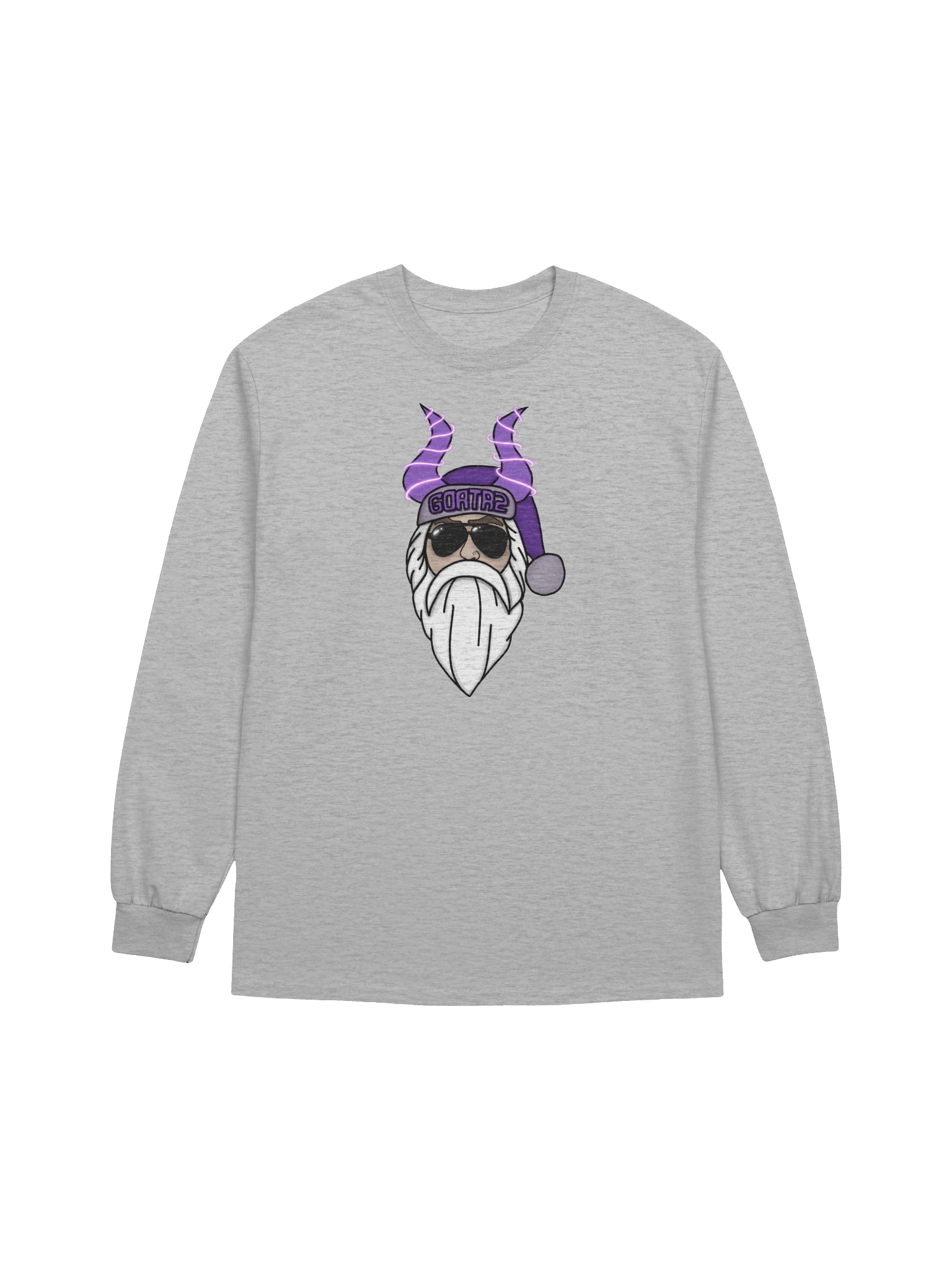 Holiday R2 Santa Long Sleeve Shirt product image (17)