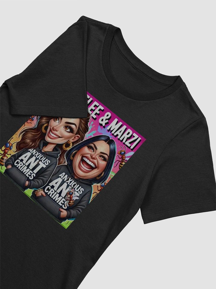 Vibrant Anxious Ant Crimes Caricature Women's T-Shirt product image (2)