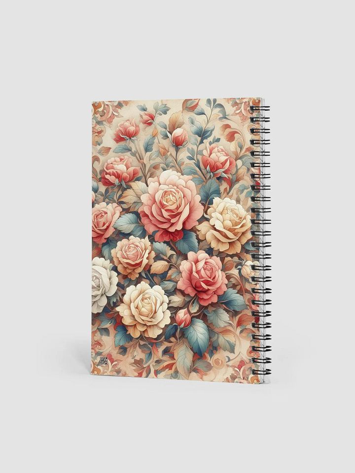 Royal Floral Spiral Notebook product image (2)