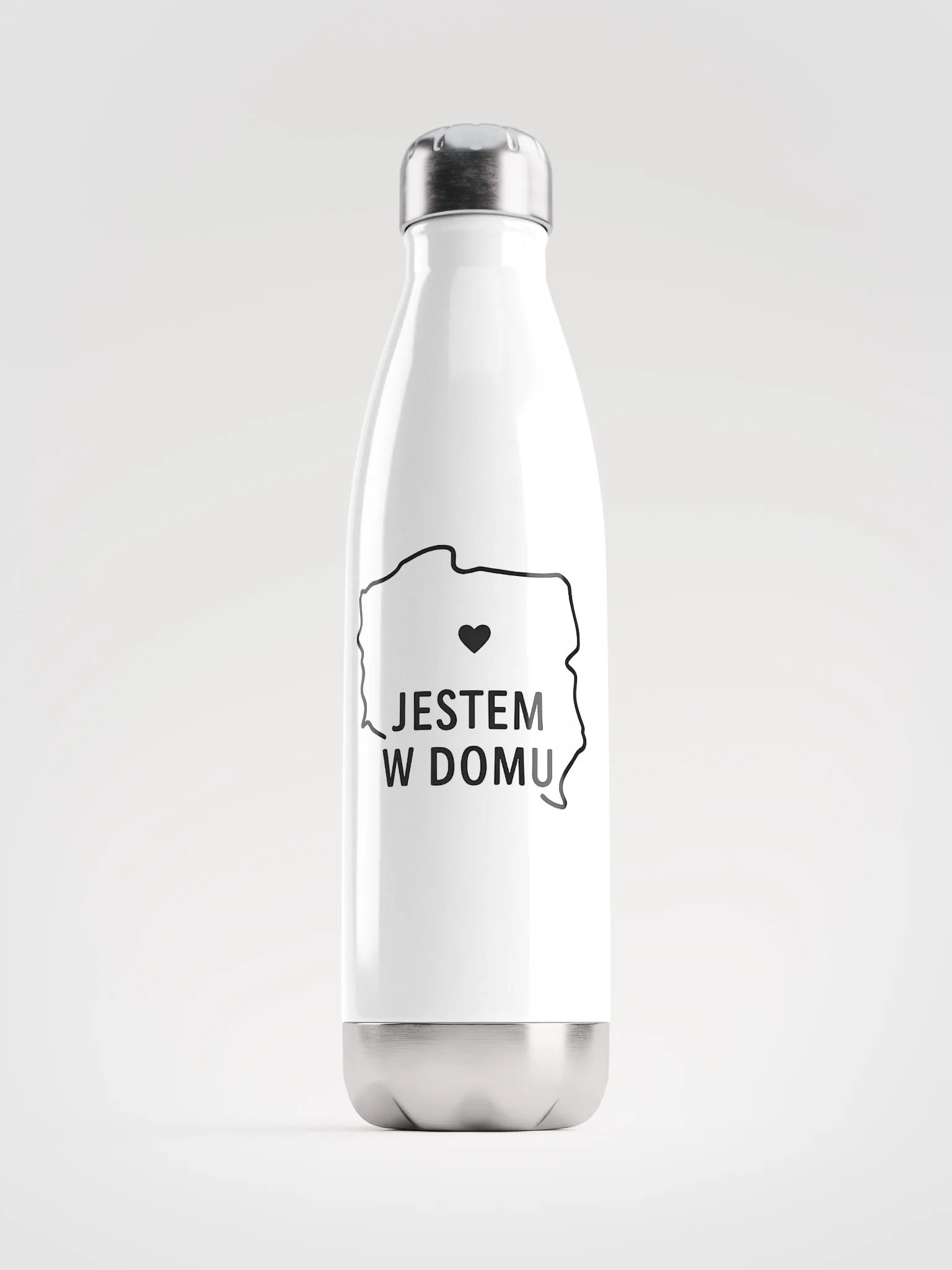 Poland Love Stainless Steel Water Bottle product image (1)