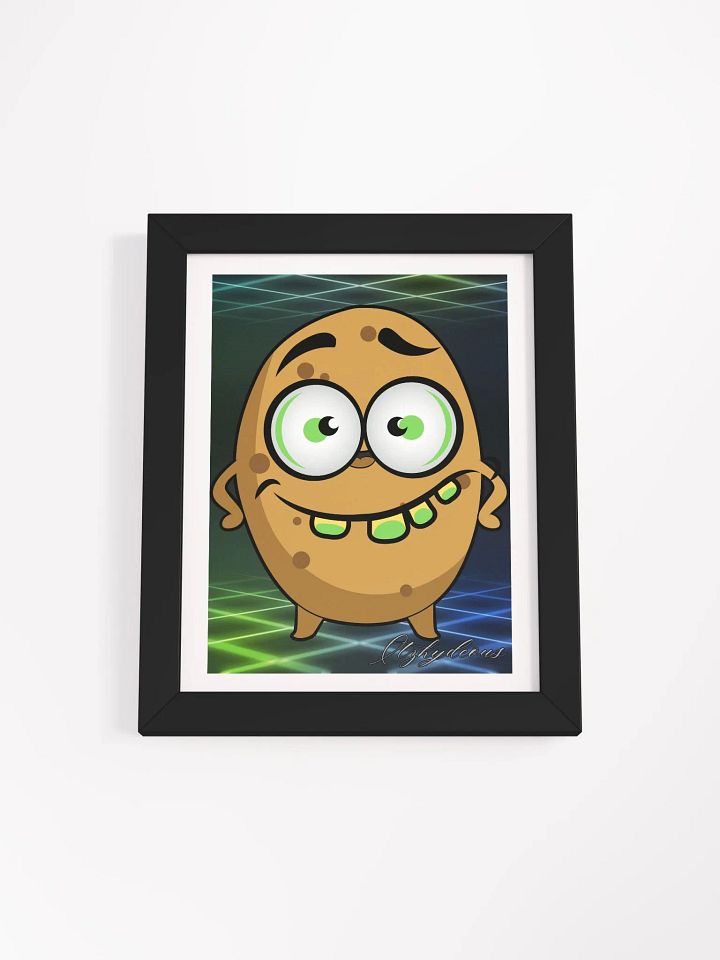 Chryzodeus: Whimsical Potato Framed Poster product image (1)