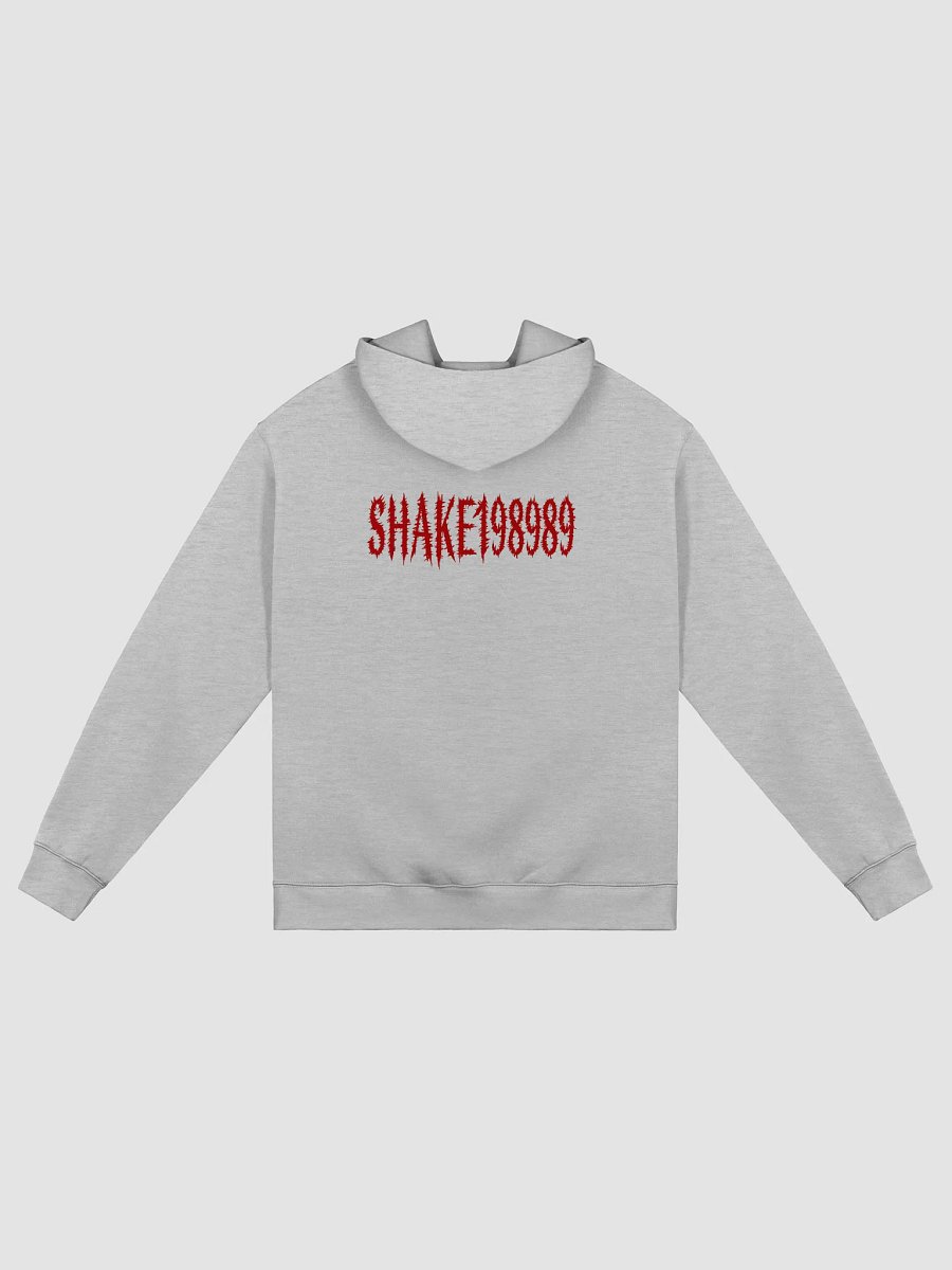 SHAKE19899 Stylized Red Font Oversized Hoodie product image (3)