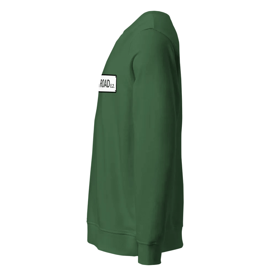 Columbia Road E.2. Unisex Organic Sweatshirt (Green) product image (3)