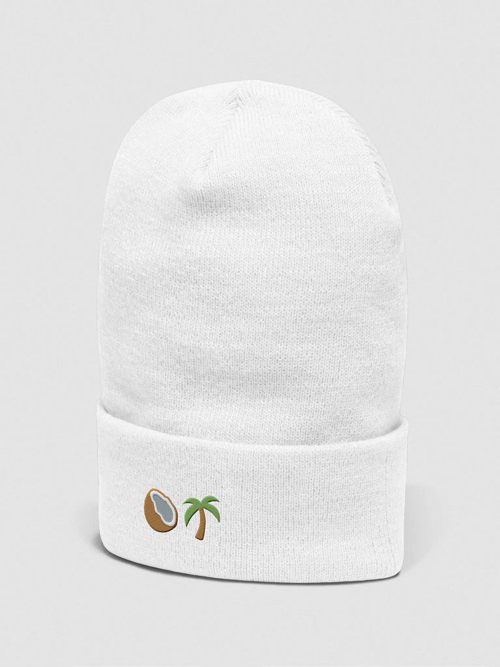 🥥🌴 Coconut Tree Embroidered Beanie product image (12)