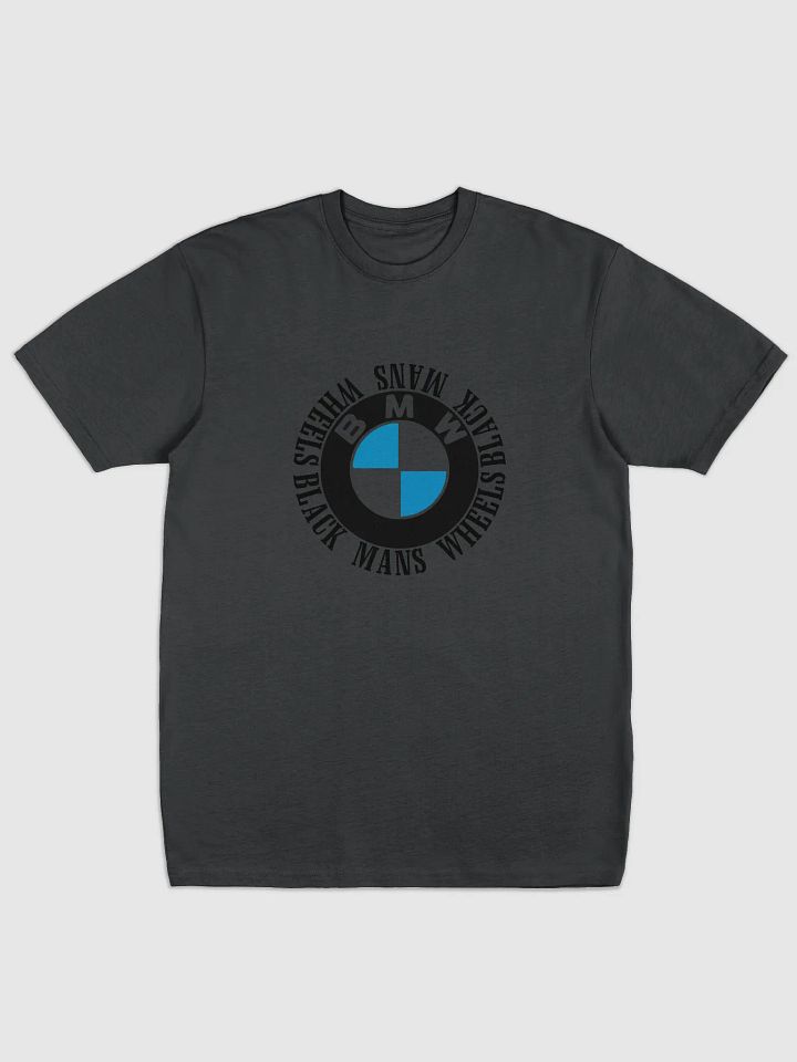 Black Mans Wheels | Premium Heavyweight Tee product image (1)