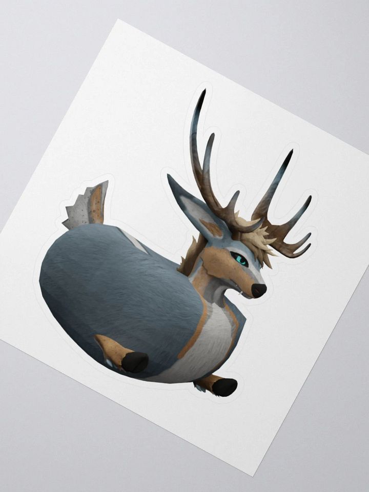 Deer Loaf Kiss-Cut Sticker product image (4)