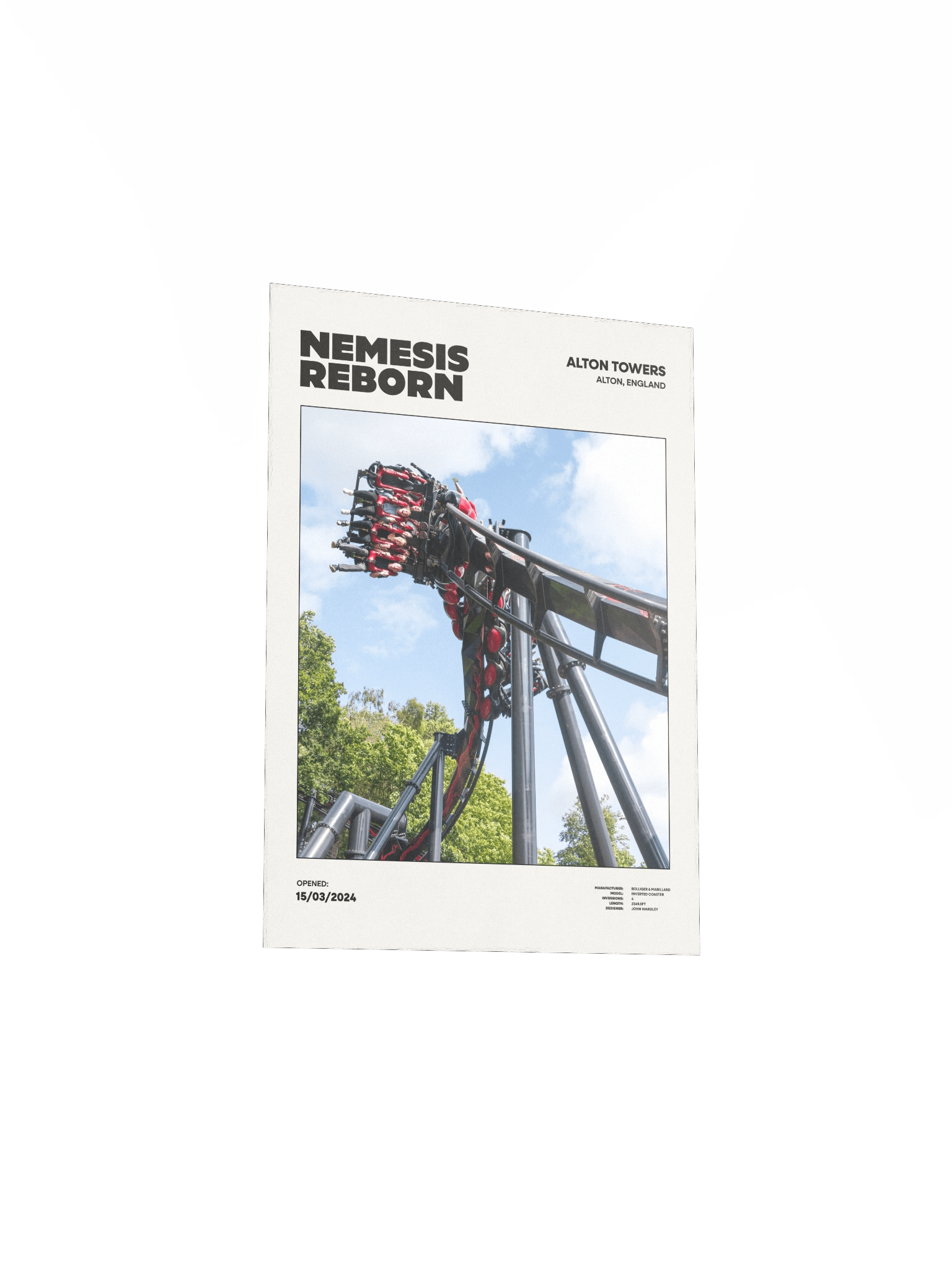 Nemesis Reborn Corkscrew Premium Poster product image (3)