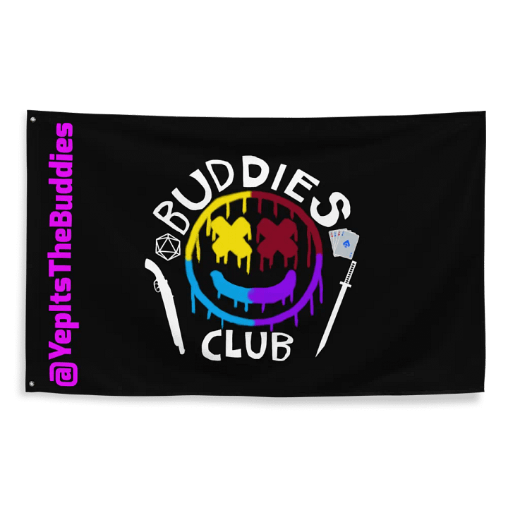 Buddies Club Flag (Dark Mode) product image (2)
