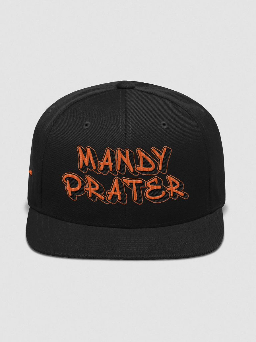 MANDY PRATER Bold Snapback Cap product image (5)